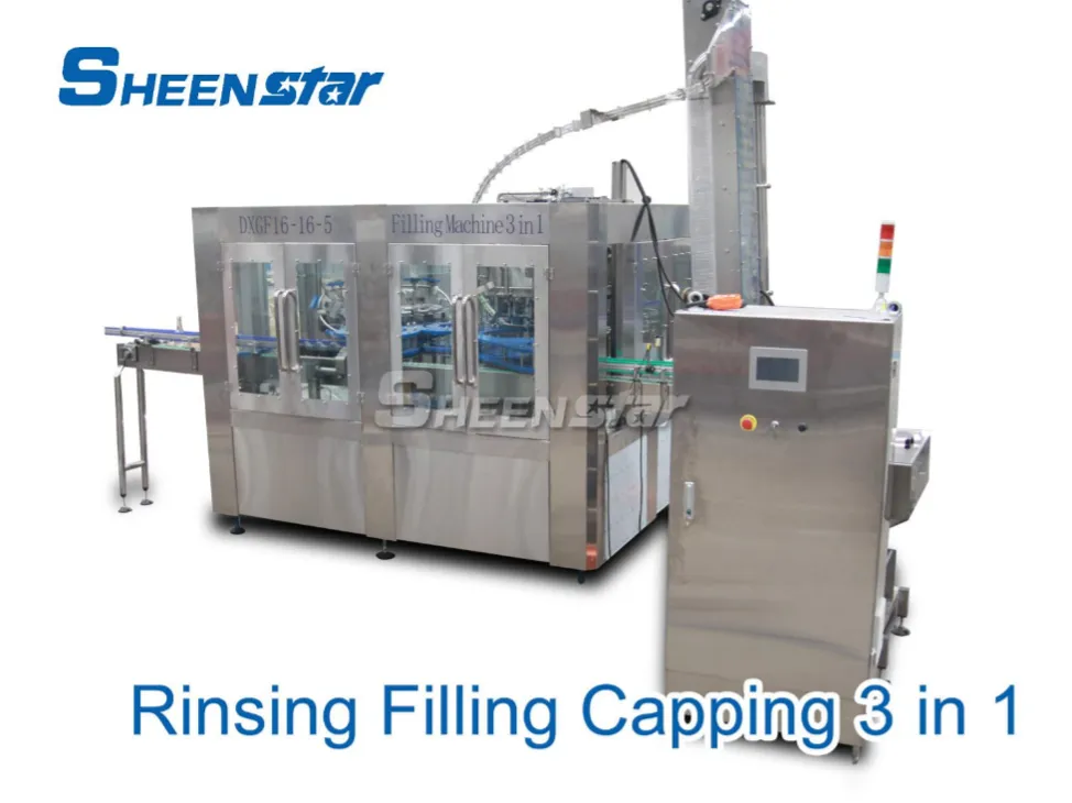 Glass Bottle Filling Machine